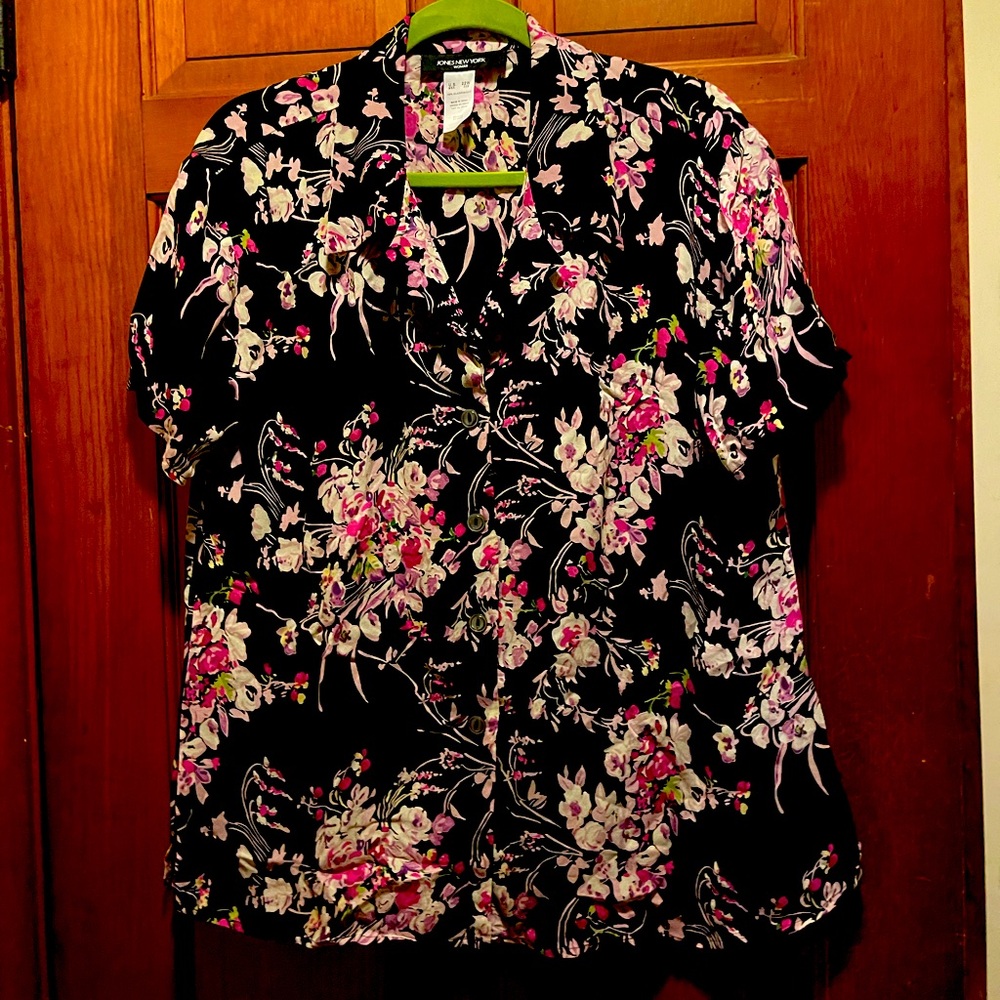 I bought from another posher, but this beautiful blouse was too small